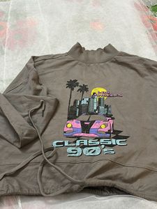 High Neck Grey Coloured Top