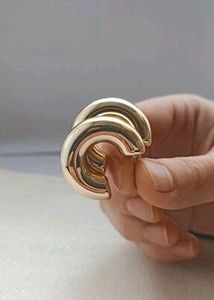 Famous Korean Earrings Gold Plated