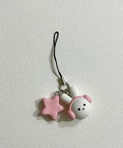Cute Bunny & Star Phone Charm
