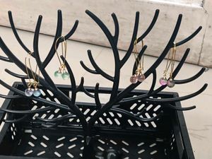 Korean Raindrop Danglers