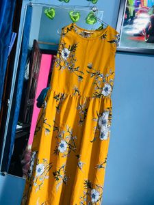 Sunny Bloom Floral Maxi Dress