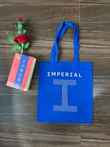 Blue Imperial Tote Bag