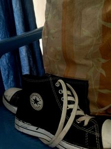 Black High Top Converse