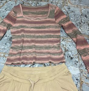 Ribbed Pant&amp;top