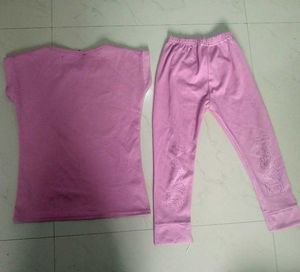 Pink 'Love' Pajama Set