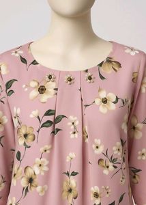 Summary Floral Print Flowy Top🩷