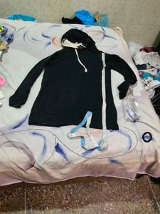 women black hoody winter