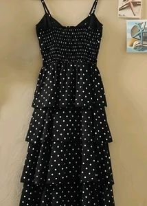 Polka Dot Tiered Sundress
