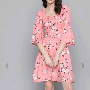 Floral Pink Dress