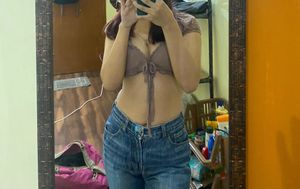 Tie Front Crop Top