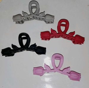 Tulip Hair Claw Clips