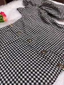 Korean Ruffle Top🎀Gingham style!