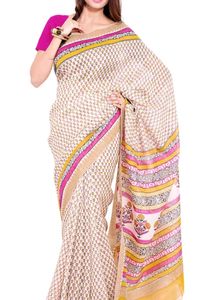 Pure Chanderi Silk Cotton Saree