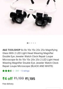 Spectacle Magnifier Glass