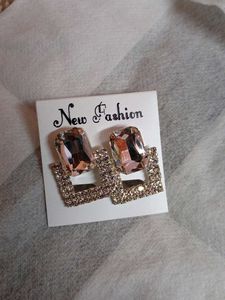 Sparkling Gemstone Earrings