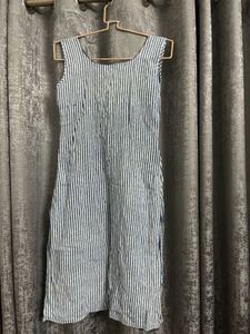 White And Blue Kurta
