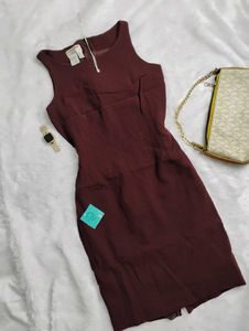 🤌Burgundy Sleeveless Dress🤌