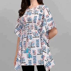 Stylish Printed Kaftan Top