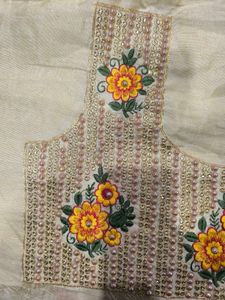 Embroidered Blouse Piece