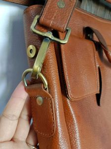 Vintage Leather Briefcase