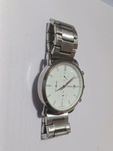 FOSSIL FS4681 SILVER WATCH