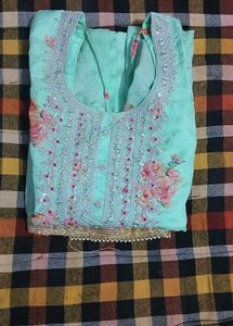 Floral Print Kurti Set