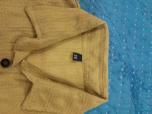 Stylish Mustard Girls Top