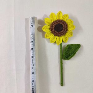 Handmade Crochet Sunflower