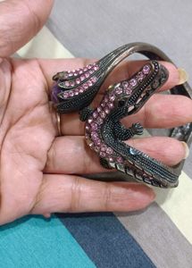 Crocodile Bangle Bracelet
