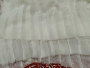 three piece Anarkali georgette Gheer