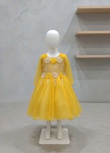 Yellow Party Dress