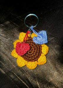 Cutestt 🌸 Crochet Wallet 💝 keychain 🎀 and phone