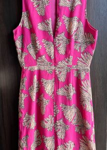 Floral Print Sleeveless Dress