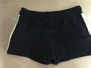 Blue Stripe Logo Shorts