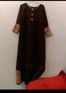Women Anarkali Floor Tuch Suit Pant With