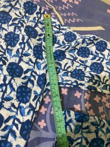 Pure Cotton Kurta Set With Dupatta