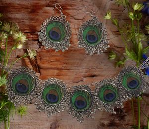 Peacock Jewelry Set