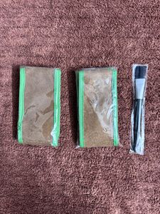Spa Headbands & Face Applicator Brush Set