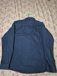 Blue Patterned Shirt