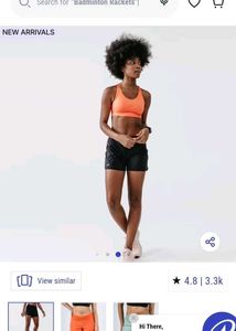 Black Sports Shorts