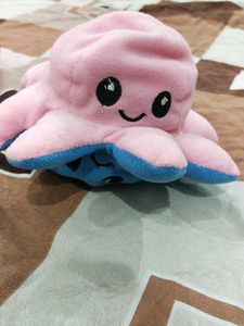 Reversable Pink And Blue Octopus