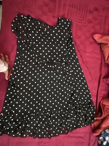 Black Polka Dot