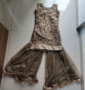 Full Ghera Sharara Kurta Set