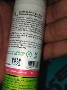 MAMAEARTH Open Pores Face Cream.