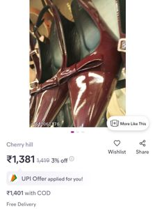 Elegant Burgundy Slingback 👠