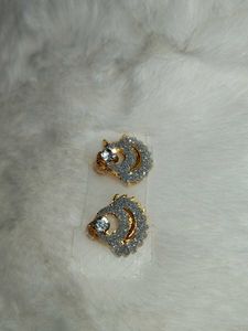 Sparkling Silver Earrings