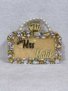 Elegant Beaded Clutch