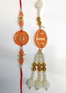 Couple Rakhi Set 2