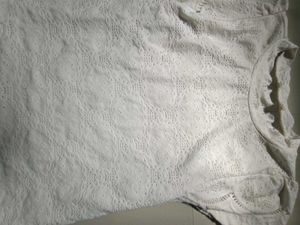 White Eyelet Blouse