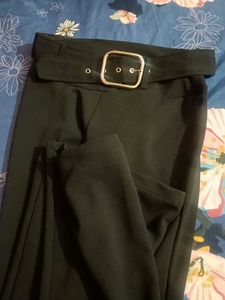 bootcut black pant